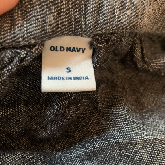 Old Navy Off the Shoulder Blue / Gray Dress - Picture 3 of 3